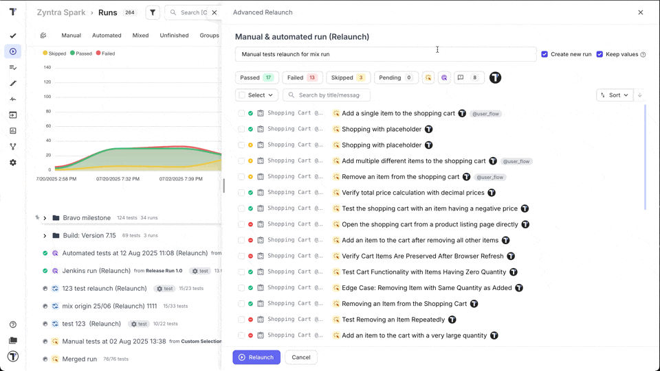 Testomat.io - relaunched Run